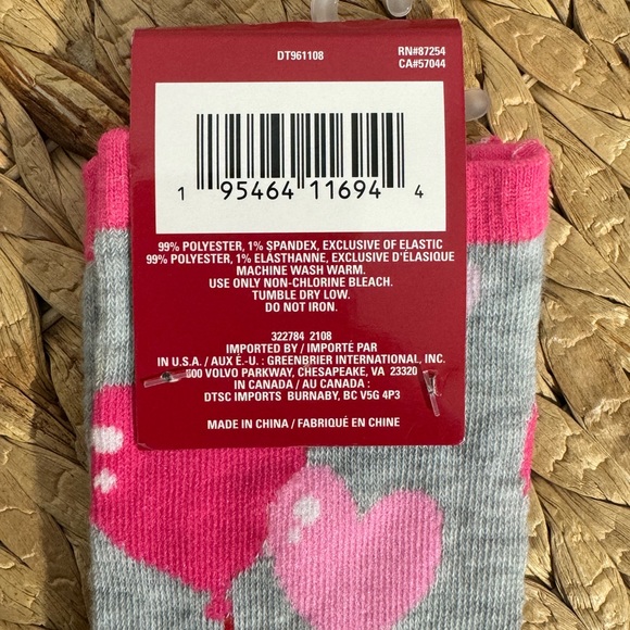 NTW Sloth Valentine Socks - Picture 5 of 5